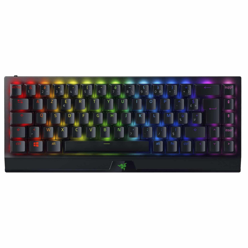 Clavier gamer sans fil Razer BlackWidow V3 Mini HyperSpeed (Yellow Switch) - AZERTY (8886419347217)