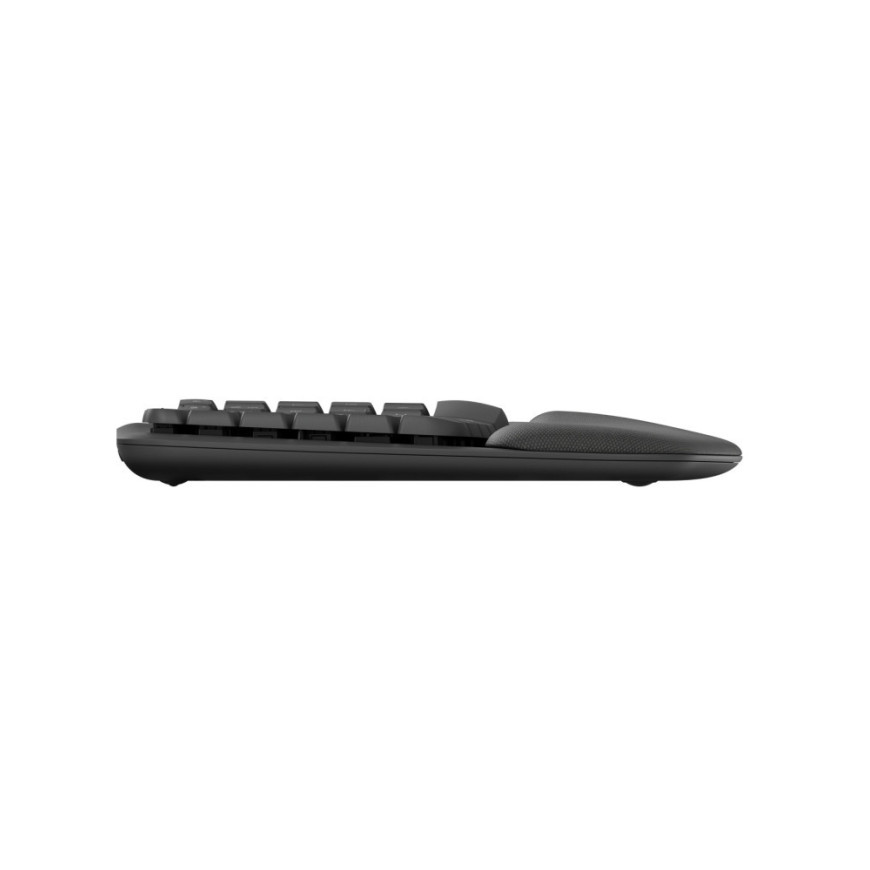 Logitech Wave Keys clavier RF sans fil + Bluetooth AZERTY Français Graphite (920-012286)