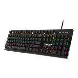 Clavier gaming rétroéclairé mécanique MSI FORGE GK300 BLUE - AZERTY