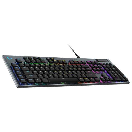  Clavier gaming rétroéclairé filaire Logitech G915 X à profil bas - QWERTY (920-012942)