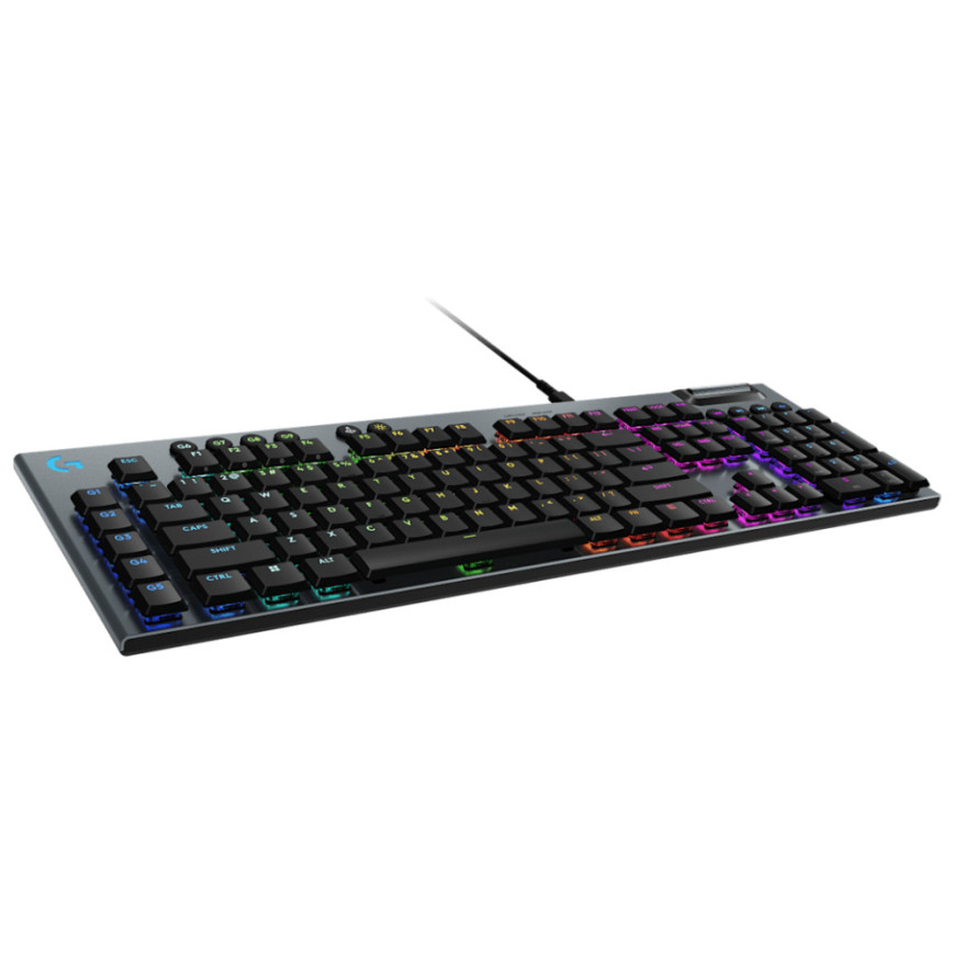  Clavier gaming rétroéclairé filaire Logitech G915 X à profil bas - QWERTY (920-012942)