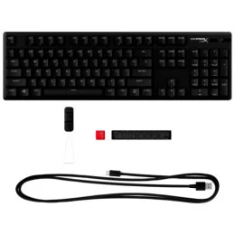  Clavier de jeu mécanique HyperX Alloy Origins PBT HX Rouge - AZERTY (639N3AA)