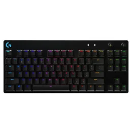 Clavier gaming rétroéclairé mécanique Logitech G PRO - Noir Français Azerty (920-009390)
