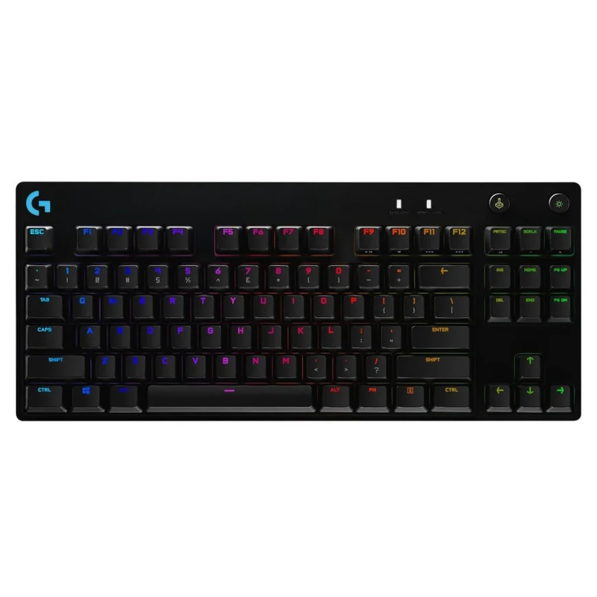 Clavier gaming rétroéclairé mécanique Logitech&nbsp;G&nbsp;PRO&nbsp;-&nbsp;Noir Français Azerty (920-009390)