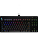 Clavier gaming rétroéclairé mécanique Logitech G PRO - Noir Français Azerty (920-009390)