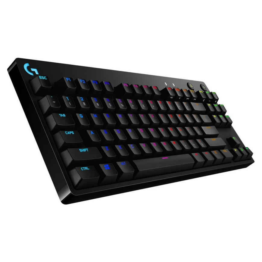 Clavier gaming rétroéclairé mécanique Logitech G PRO - Noir Français Azerty (920-009390)