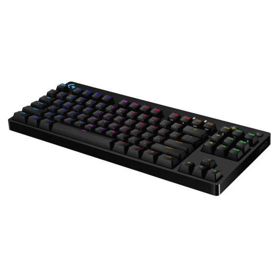 Clavier gaming rétroéclairé mécanique Logitech G PRO - Noir Français Azerty (920-009390)
