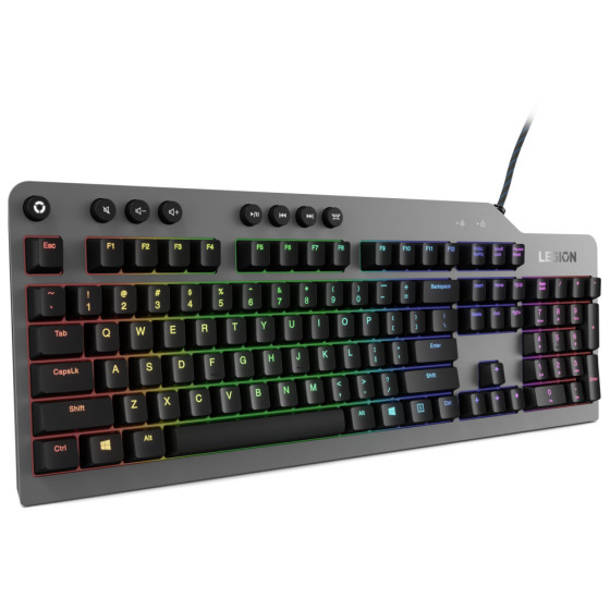 Clavier mécanique filaire gaming Lenovo Legion K500 RGB - AZERTY Français (GY40T26483)