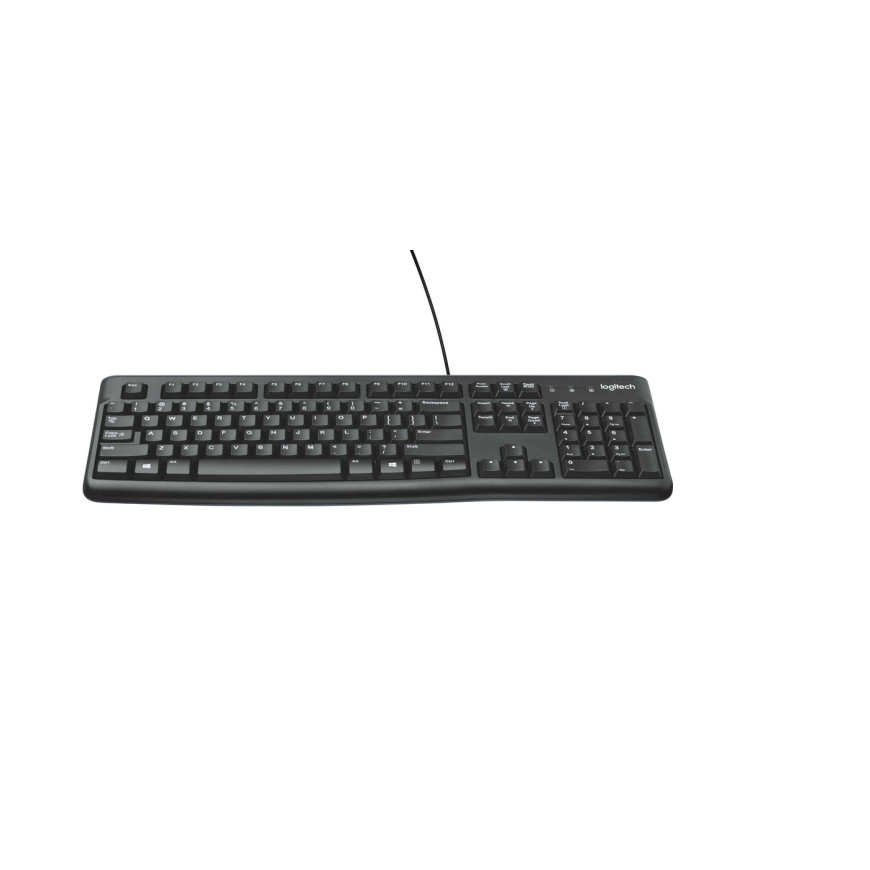 Clavier Logitech K120 USB Noir - QWERTY (920-002508)