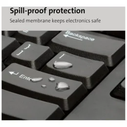  Clavier&nbsp;filaire Kensington&nbsp;ValuKeyboard&nbsp;USB&nbsp;-&nbsp;AZERTY (1500109FR)
