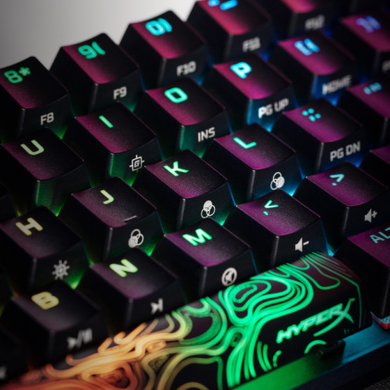 HP HyperX Alloy Origins 60 - Clavier mécanique gaming - HX rouge - AZERTY (6P6K8AA)