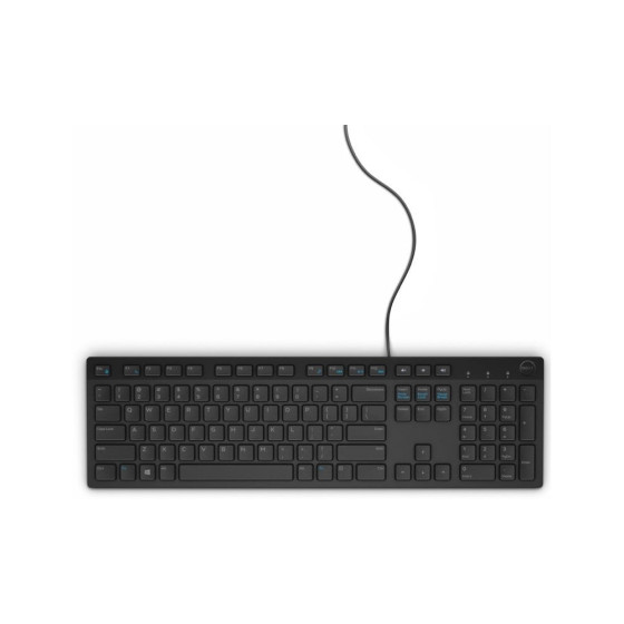 Clavier Dell KB216 USB Noir - Français (AZERTY) (580-ADGU)