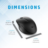 Souris sans fil Bluetooth multi-périphériques HP 435 (3B4Q5AA)
