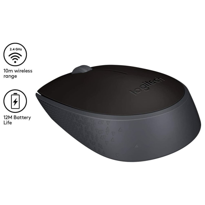 Souris sans fil Logitech M171 noire (910-004424)