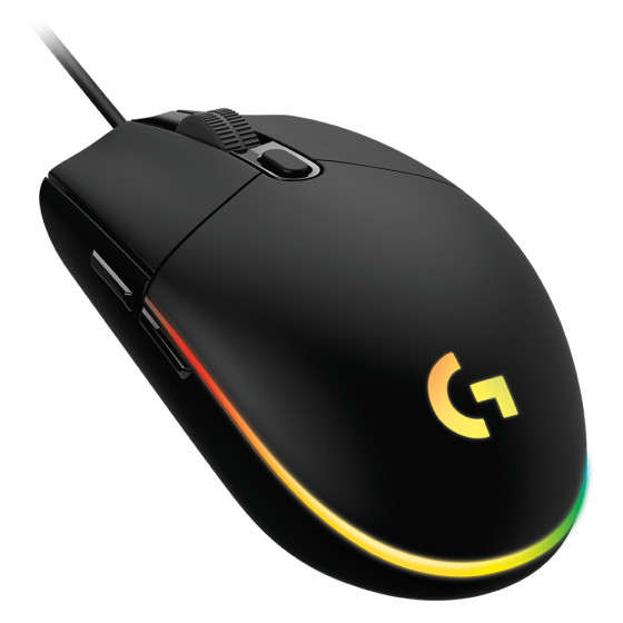 Souris gaming filaire Logitech G102 LIGHTSYNC (910-005823)