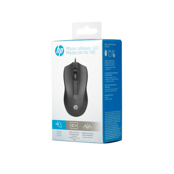 Souris filaire 100 HP (6VY96AA)