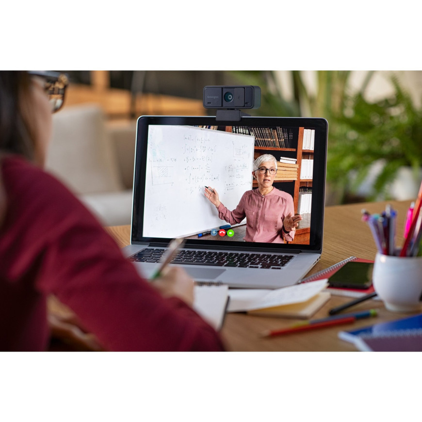 Webcam Kensington W1050 - Full HD 1080p avec mise au point fixe (K80251WW)