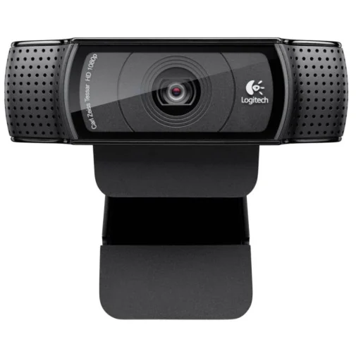 Webcam Logitech HD Pro C920 Refresh - Full HD 1080p avec deux microphones intégrés - Camera Visioconférence - Rightech - le bon choix