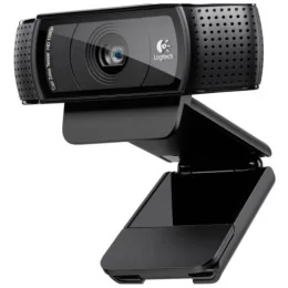  Webcam Logitech HD Pro C920 Refresh - Full HD 1080p avec deux microphones intégrés