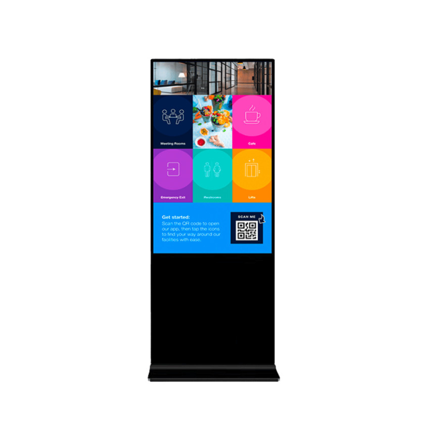 Totem d'affichage dynamique LCD 49" android Accent (TA49)