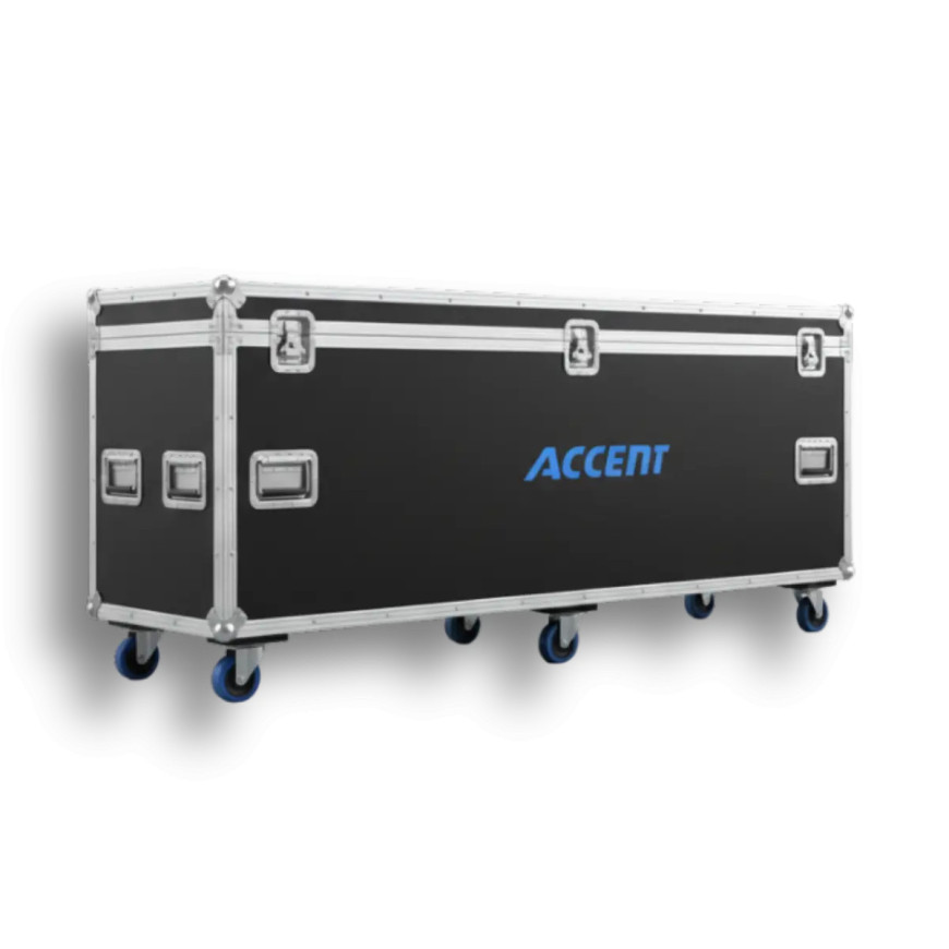 Flybox de transport pour 2 totems LED Accent