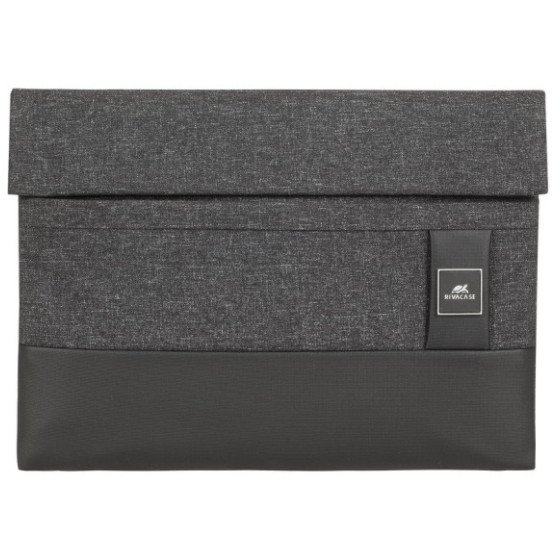 Housse Rivacase lantau 8805 noir chiné pour MacBook Pro 16 et Ultrabook 15,6"