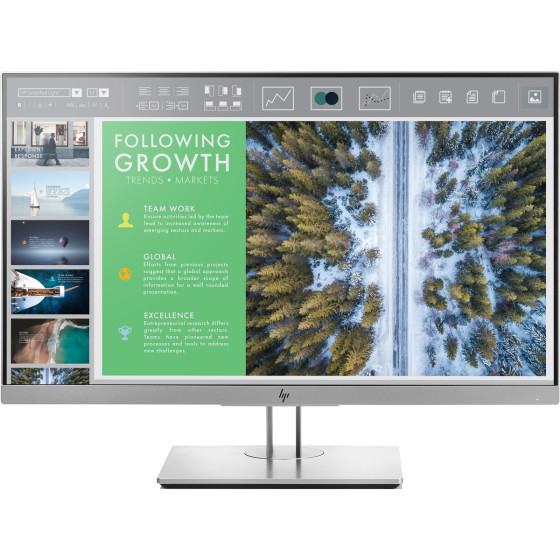 Écran HP EliteDisplay E243 23,8 pouces Full HD IPS (Remis à neuf)