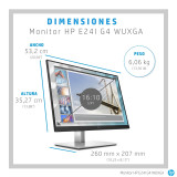 Écran HP EliteDisplay E24i G4 24 pouces WUXGA (Remis à neuf)