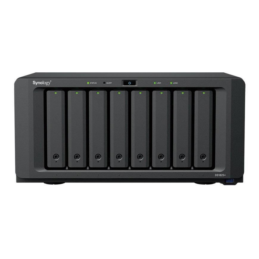 Serveur NAS 8 baies Synology DiskStation DS1825+