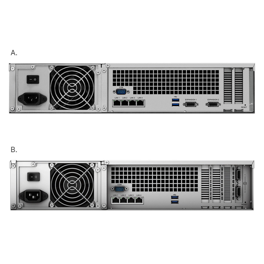 Serveur NAS 12 baies Synology RackStation RS3618xs
