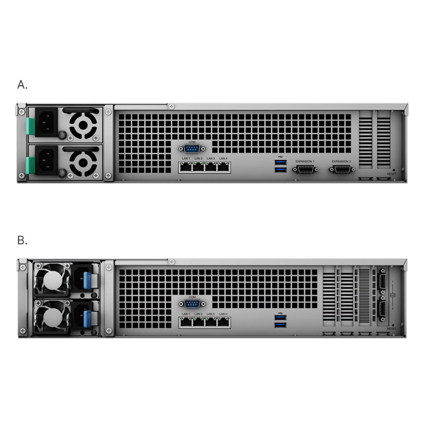 Serveur NAS 12 baies Synology RackStation RS3621RPxs