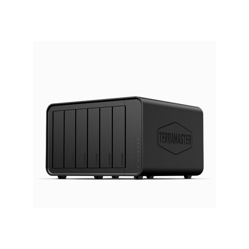 Serveur NAS 6 baies TerraMaster F6-424 Max (EC-TM-NASD-F6-424MAX)
