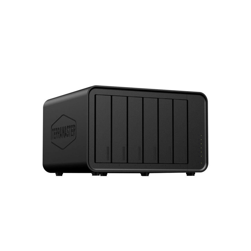 Serveur NAS 6 baies TerraMaster F6-424 Max (EC-TM-NASD-F6-424MAX)