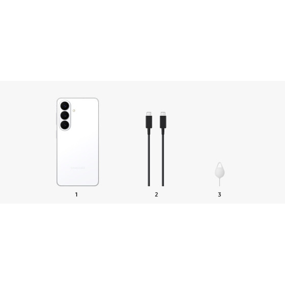 SAMSUNG Galaxy S26 5G Dual Sim (12GB | 256 GB) - White (SM-S942BZWOMWD)