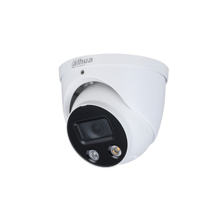 Camera Dahua IPC-HDW3449H-AS-PV 4MP Eyeball Fixed 2.8mm Entry Full-color Audio Active Deterrence