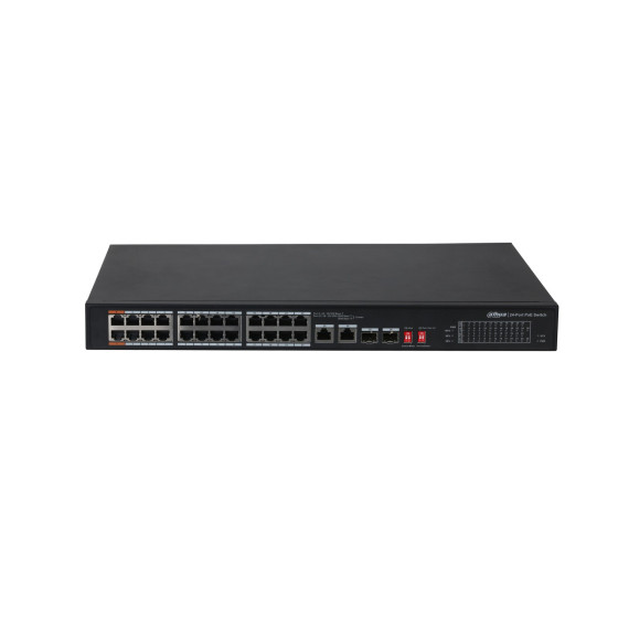 Switch Dahua PFS3000 DHPFS322624ET240 Unmanaged 26 Port 24 Port PoE Hybrid
