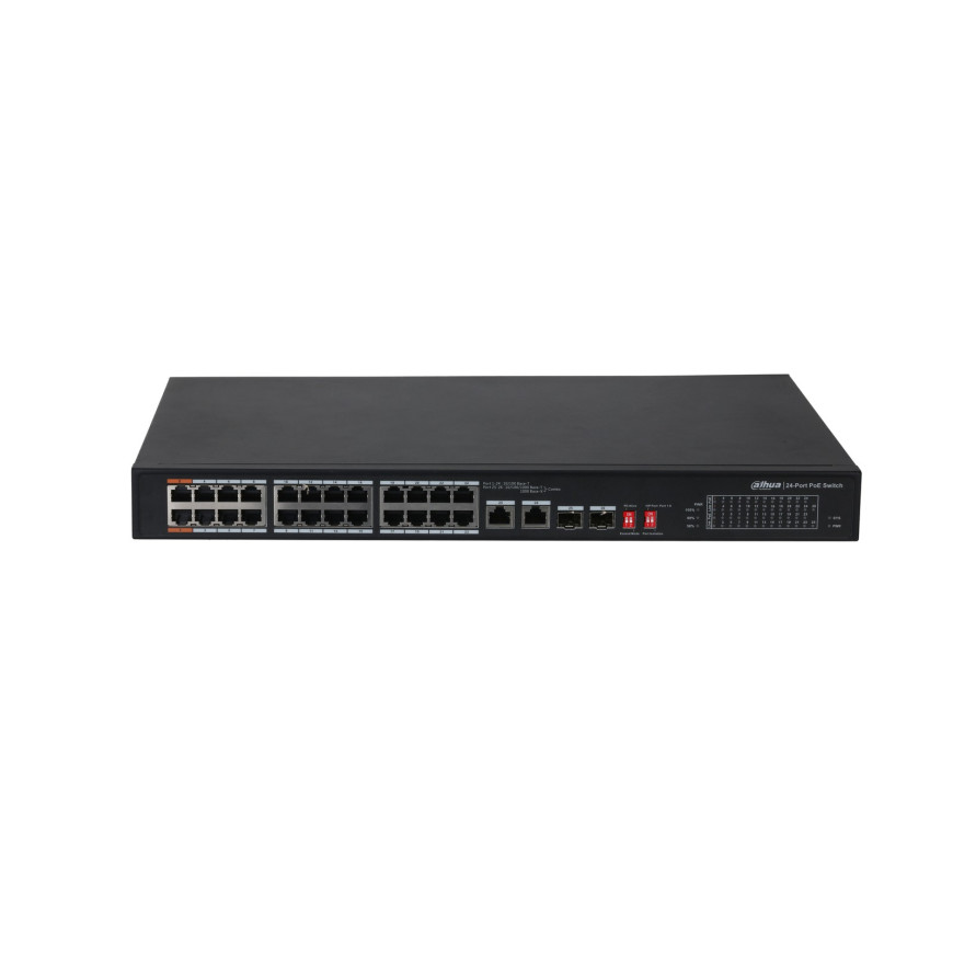 Switch Dahua PFS3000 DHPFS322624ET240 Unmanaged 26 Port 24 Port PoE Hybrid