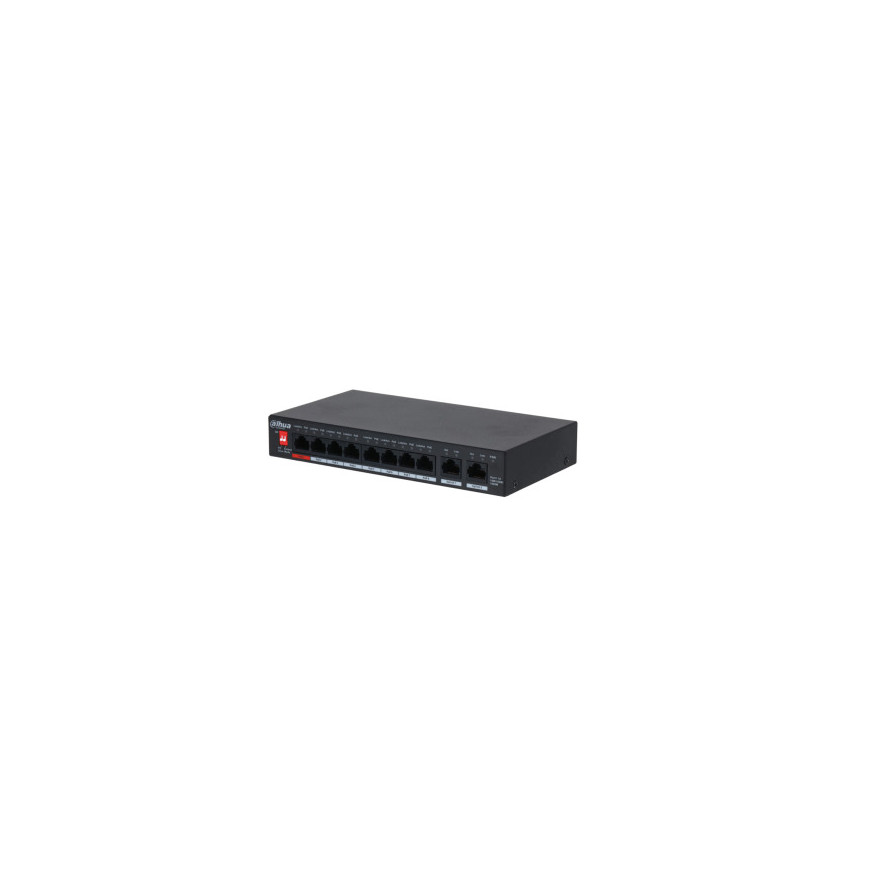 Switch Dahua DH-PFS3010-8GT-96 08 ports PoE gigabit