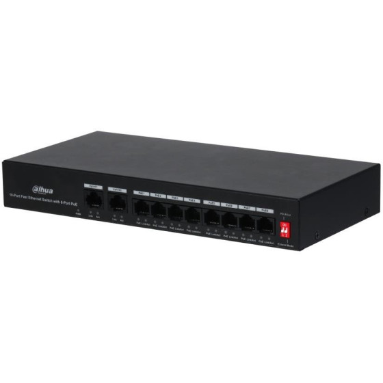 Switch Dahua DH-PFS3010-8ET-65 8POE