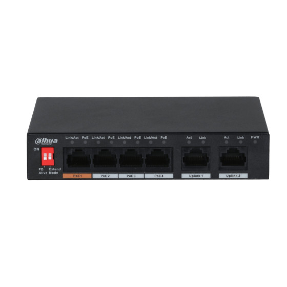 Switch Dahua DH-PFS3006-4ET-60 04 ports PoE