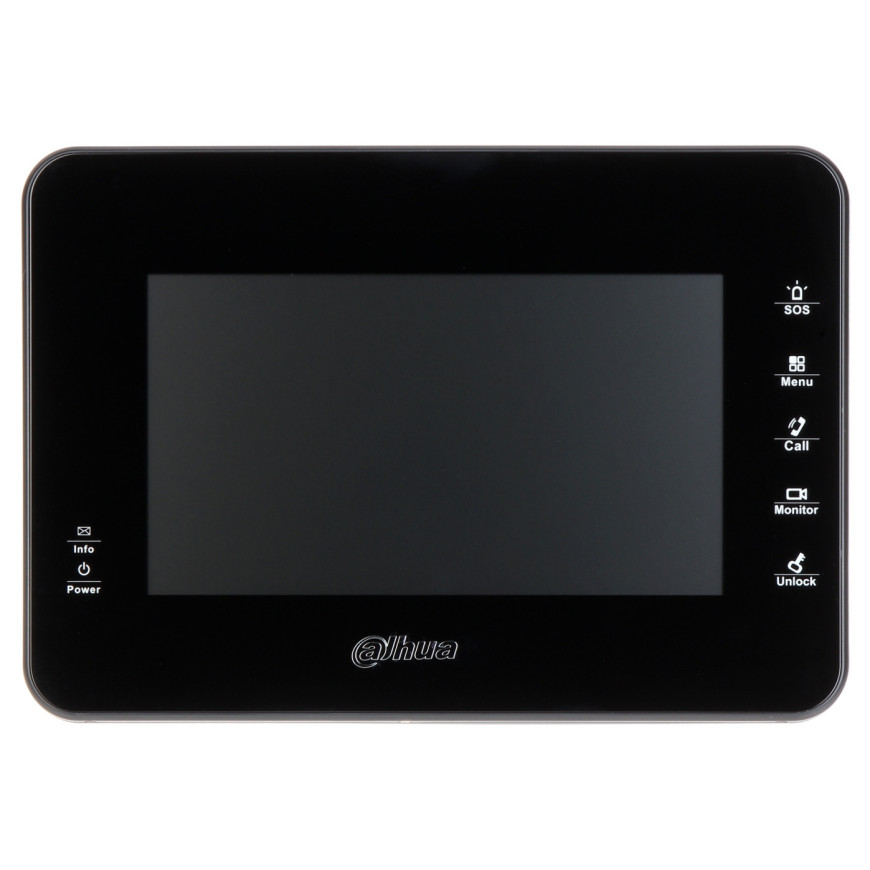 Dahua DHI-VTH1560B Monitor Indoor Intercom IP Black