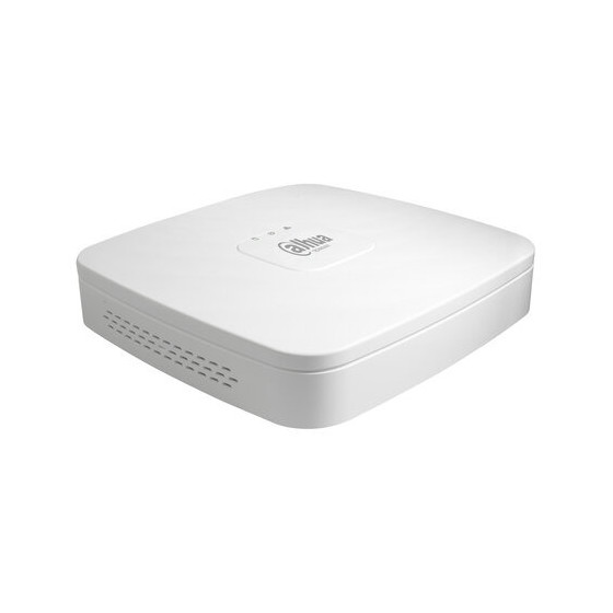 Enregistreur vidéo Dahua ez-ip NVR DHI-NVR1A04HS-4P sur réseau blanc