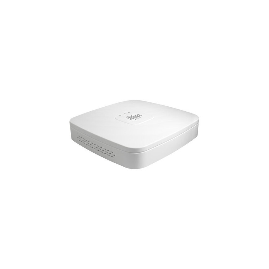 Enregistreur vidéo Dahua ez-ip NVR DHI-NVR1A04HS-4P sur réseau blanc