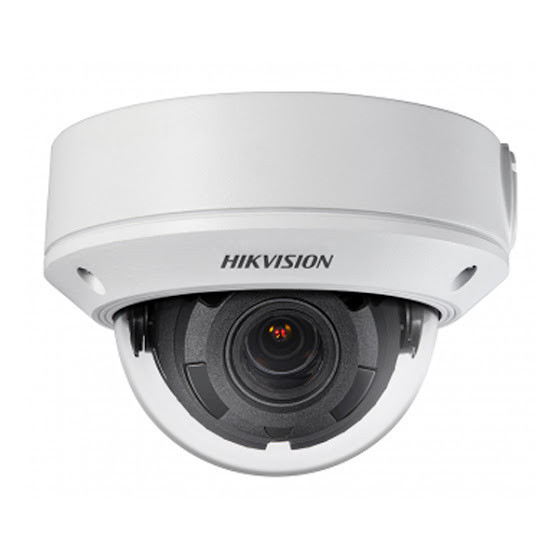 Caméra HIKVISION Interne IP Dome Varifocale motorise 5MP,IP67 Smart IR 50m 12M (DS-2CD1753G0-IZ)
