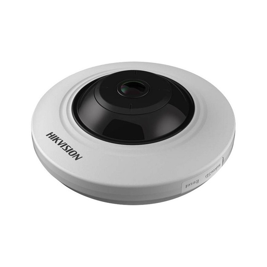 Caméra HIKVISION Interne IP Fixed Fisheye 5MP Audio 12M (DS-2CD2955FWD-IS)