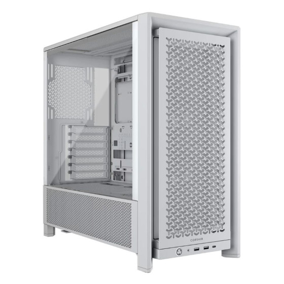 Boitier Corsair FRAME 4000D Mid-Tower Ref: CC-9011291-WW Blanc (840440485568)