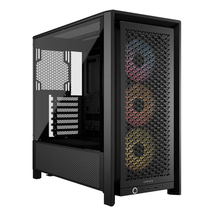 Boitier Corsair FRAME 4000D RS ARGB Mid-Tower Ref: CC-9011296-WW Noir (840440487715)
