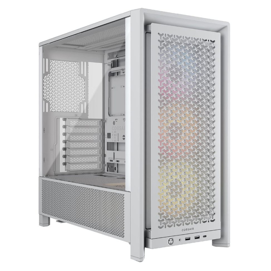 Boitier Corsair FRAME 4000D RS ARGB Mid-Tower Ref: CC-9011297-WW Blanc (840440487722)