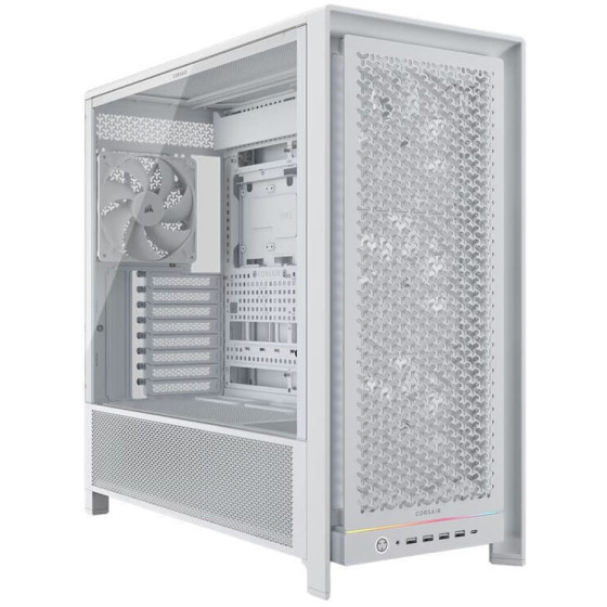 Boitier Corsair FRAME 5000D RS (4xRS140) Mid-Tower Ref: CC-9011308-WW Blanc (840440491286)