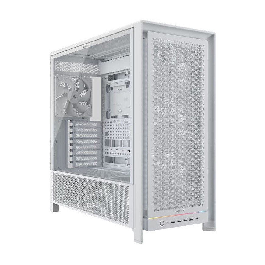Boitier Corsair FRAME 5000D RS (4xRS140) Mid-Tower Ref: CC-9011308-WW Blanc (840440491286)